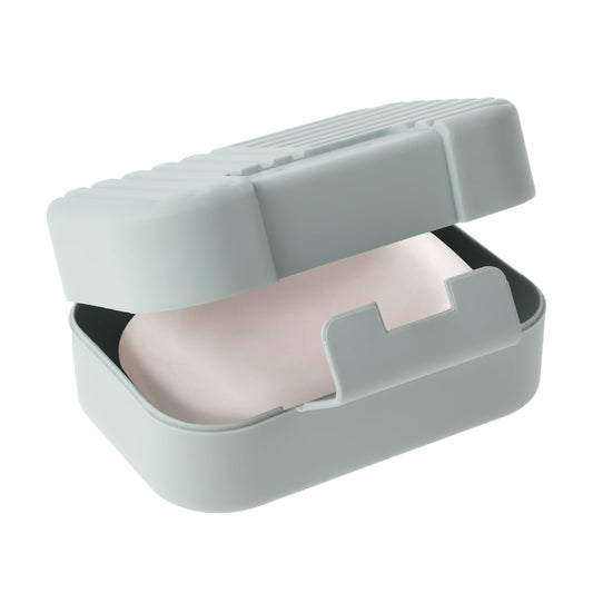 COMNICO Soap Holder Box Travel Portable Bar Soap Container Leakproof Soap Storage Case Plastic Soap Dish with Lid Cover for Shower Bathroom Kitchen Sink Camping Travel Hiking Outdoor Gym