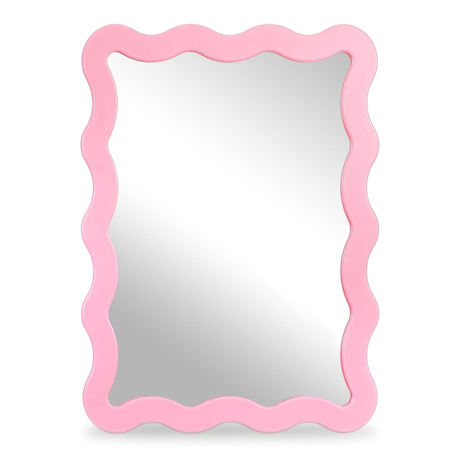 Wanmu Magnetic locker mirror, magnetic locker mirror, make-up mirror, 17.8 x 13.3 cm, small mirror for school locker, gym locker, office cabinets, bathroom, locker accessories