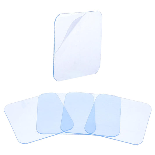 10pcs Clear Double Sided Adhesive Pads for Mounting Two Sided Precut Squares Tape Sticky Tack Waterproof Double Sided Sticker Tape for Wall Hanging DIY Craft Home Office Poster, 5.8 cm/2.28 inches