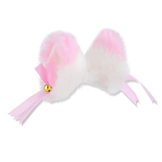 Sibba Christmas Cat Fox Ears Headband for Women Girls Daily Cosplay Decoration Makeup Party Hair Hoop Kitten Animal Sweet Sexy Women Lace Accessories Headband Costume Handmade Accessories