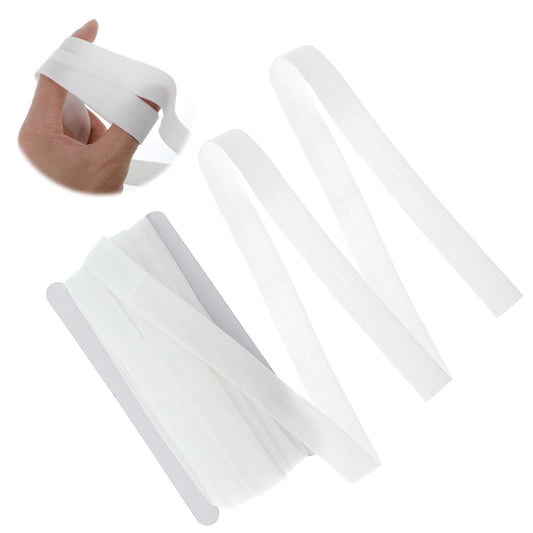 COMNICO White Elastic Bands for Sewing 0.8 inches 11 Yards Roll of Knit Elastic String Pants Thick Elastic Thread Straps Sewing Crafting DIY Waistband Making Clothes Ribbon Stretchy Fabric