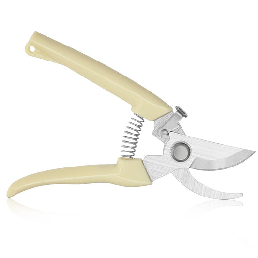 Sibba Pruning Scissors Garden Scissors Tip Floral Shears Bloom Shaper Snips Stainless Blade Pruners Floral Cutter Pointed Clippers Bouquet Tools for Cutting Flowers Plants Bonsai Fruits Picking