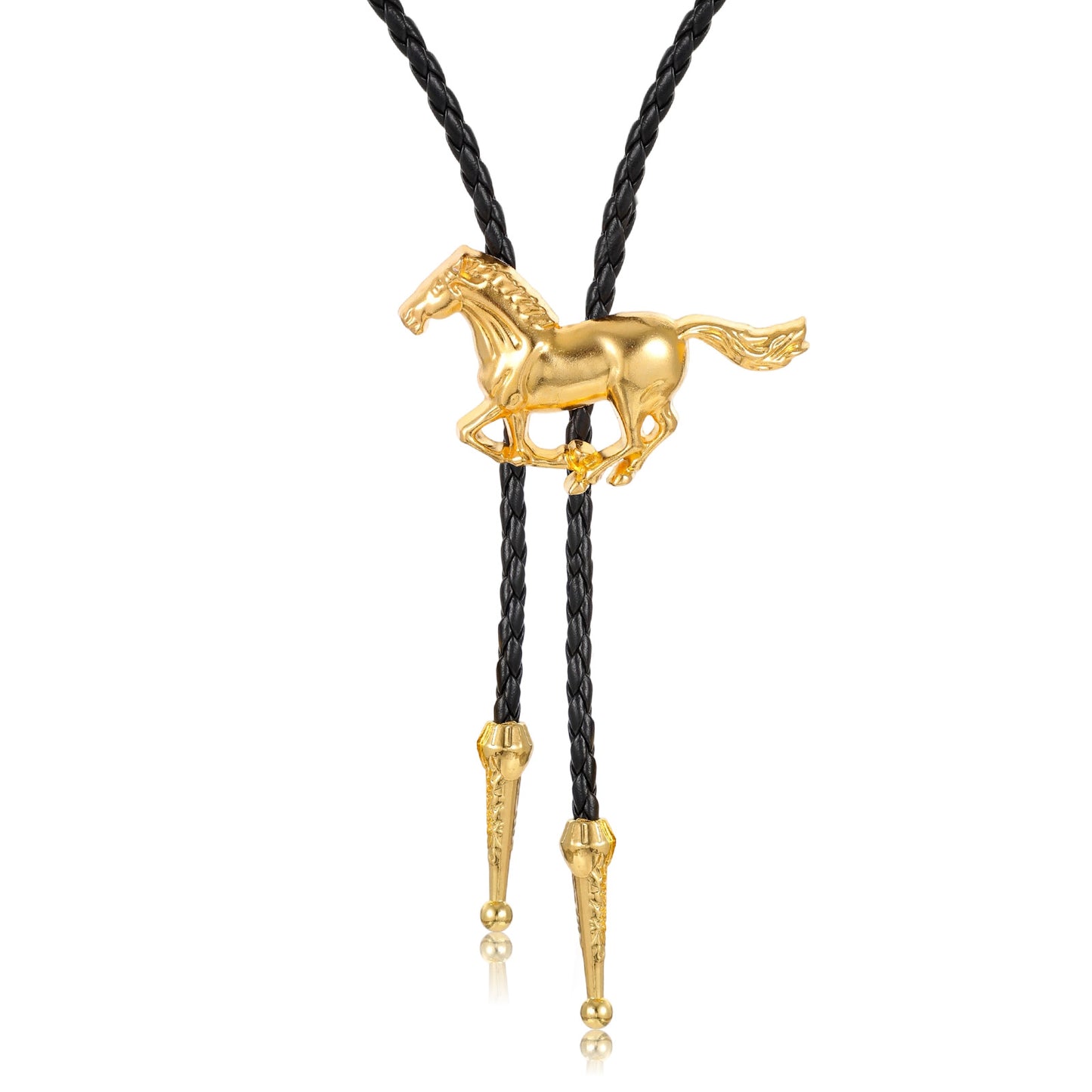 QFGasre Bolo Tie for Men Necklace Accessories Fashion
