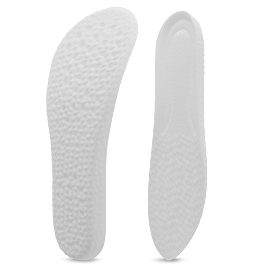 WLLHYF 1 Pairs Memory Foam Shoe Insoles? Shock Absorption Inserts Arch Support Cushioning Sports Insoles Soft Comfortable Replacement Insoles for Men Women Men: UK 6-11