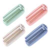 8 PCS Folding Comb Travel Comb for Women Double Headed Hair Parting Comb Portable Anti-Static Small Brush Mini Compact Tail Lifting Comb Collapsible Hairdressing Brush for Men Gym Car Purse Office