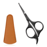 ElevateTech 4.7-inch Small Nose Hair Scissors Round-Headed