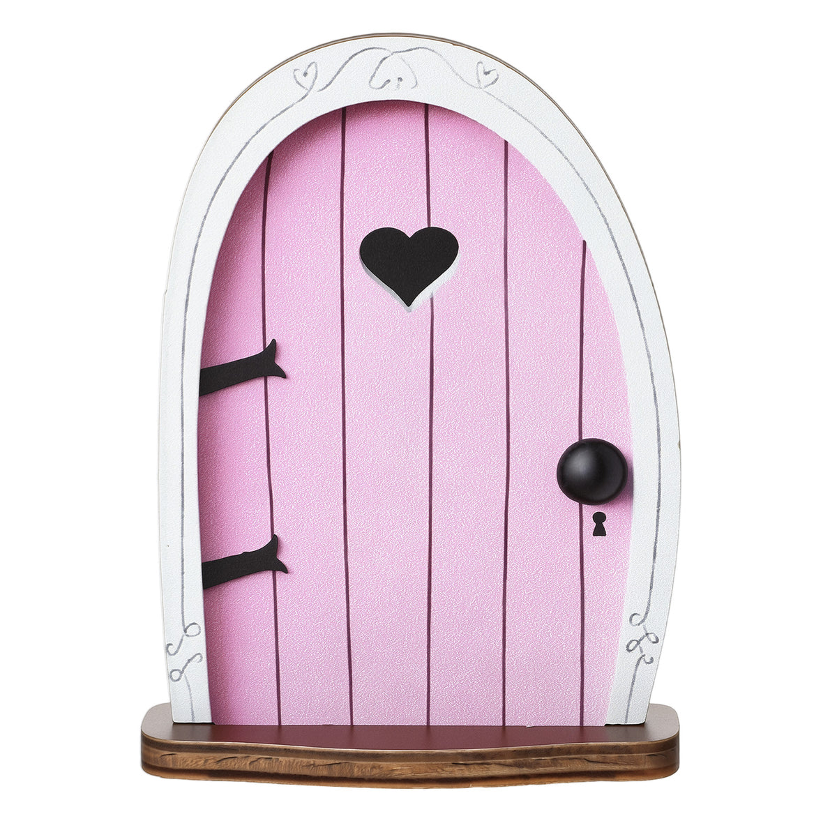 Heclia Fairy Garden Door for Tree 3D Mini Fairy Door Accessories