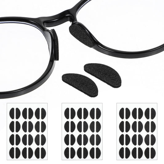 Wanmu 36 Pairs Eyeglasses Nose Pads Anti-Slip Foam Glasses Support Nose Pads for Comfort Self-Adhesive Sponge Nose Pads for Sunglasses, Glasses, Children's Glasses