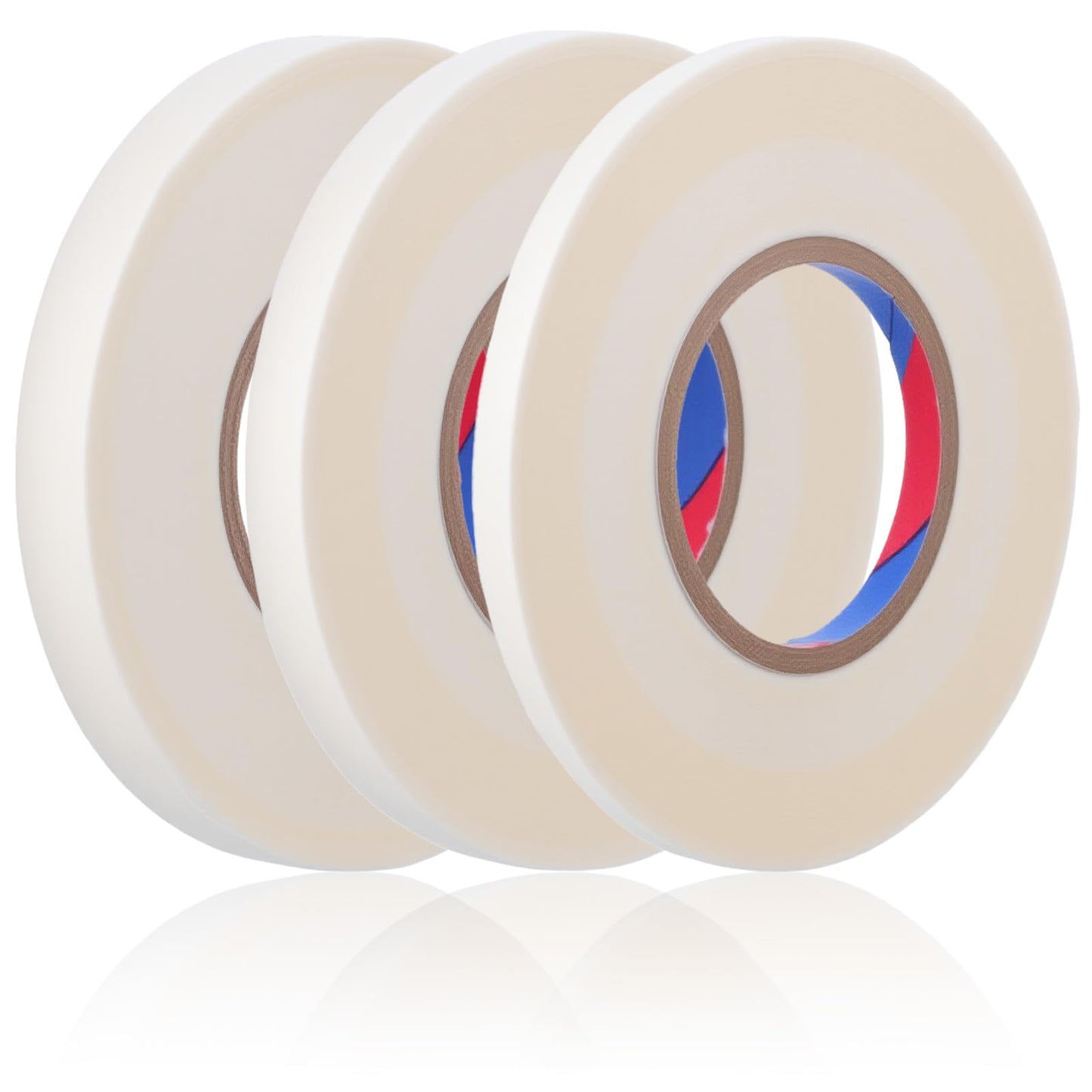 Gsbnjuy 3 Pack Artist Tape for Watercolor Paper White Art Masking Tape Medium Tack White Art Tapes Acid Free Masking Tape. Watercolor Painter Tapes for Drafting Arts Painting Canvas Framing