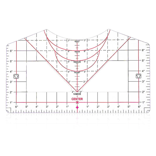 Wanmu Tshirt Ruler Guide for Vinyl Alignment, Tshirt Measurement Tool for Heat Press in Vinyl, T Shirt Rulers to Center Designs, TShirt Ruler Alignment Tool Placement, All-in-ONE T Shirt Ruler