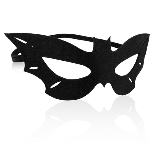 Sibba Masquerade Half Mask Halloween 1 PC Black Costume Opera Outfit Easter Cosplay Party Carnival Dress Up Christmas Prom Night Club Eye Face Decoration Women Men Adults