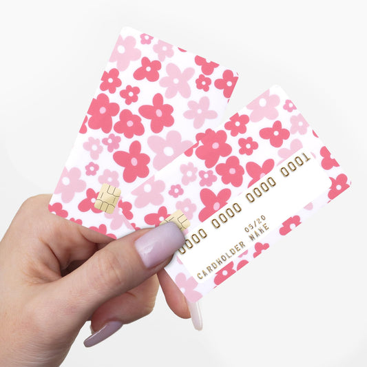 Dimeho 4PCS Credit Card Skin Stickers No Bubble Slim Waterproof Anti-Wrinkling Removable Debit Card Bank Card Cover Credit Card Decals for Key Transportation Card