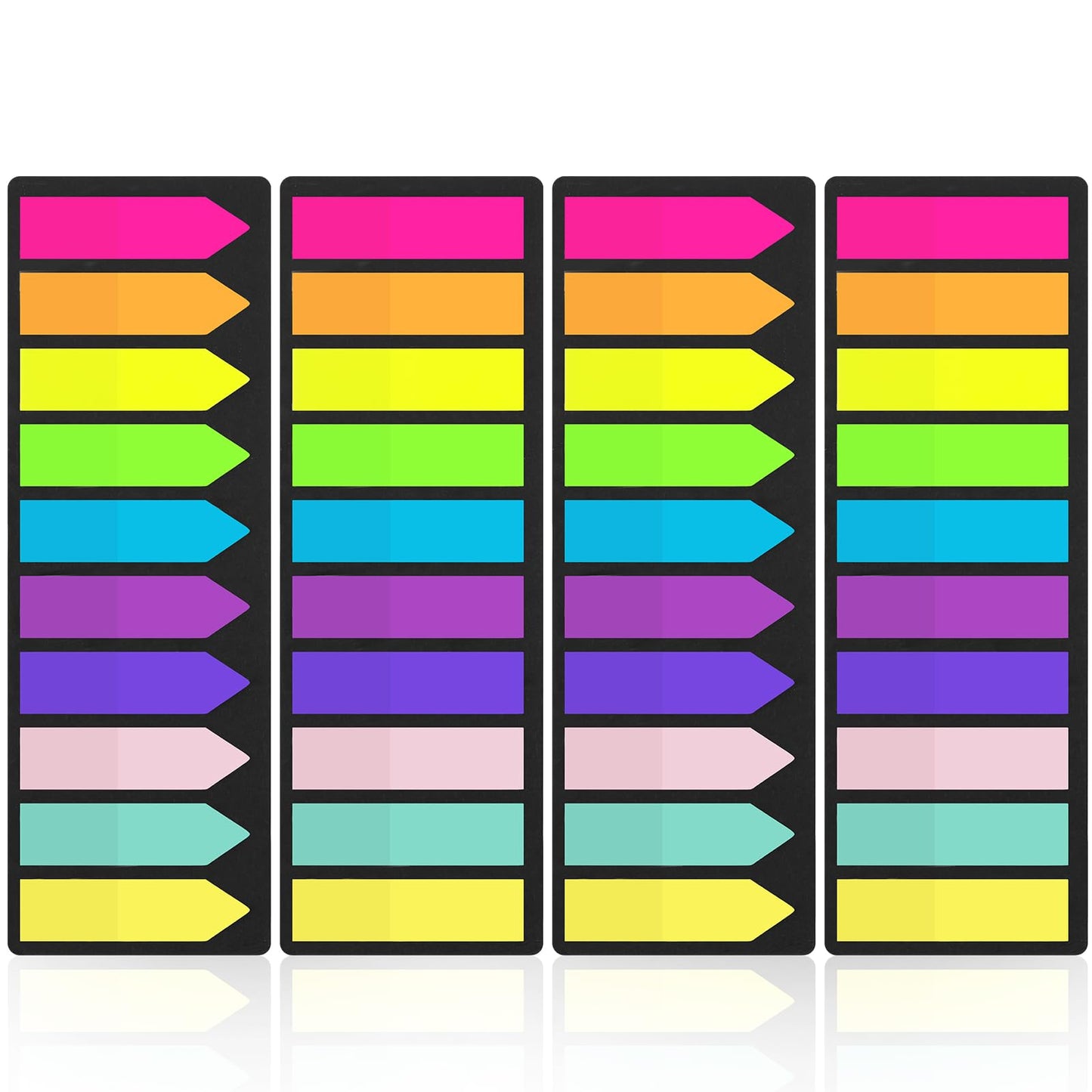 Sibba 800Pcs Sticky Notes Page Markers Index Tabs 4 Sheets Notebook Stickers Portable Notes Annotation Translucent Writing Labels Bookmark Annotating Reading Sign Supplies Tab Exhibit Paper