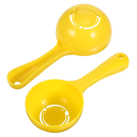 2Pcs Half Round Rice Spoon Molds, Rice Mold Paddle, Non-Stick Sushi Mold Rice Ball Scooper for Rice Sushi Making, Rice Ball Spoon Sushi Making Tools Yellow for Home Kitchen Restaurant