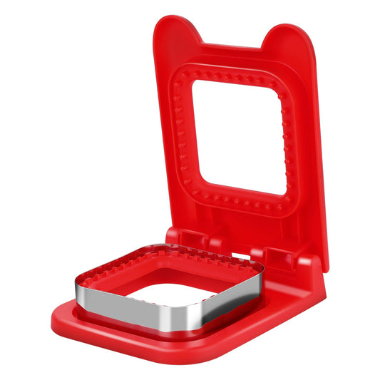 Sandwich Cutter and Sealer Square Pocket Bread Cutter Uncrustables Sandwich Maker Crustless Breakfast Press Crimper DIY Cookie Mold for Boys Girls Kids Lunchbox Bento Box