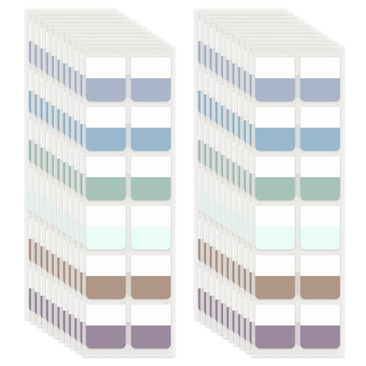240pcs Colored Sticky Notes Page Markers Flags Stickers Book Pop-Up Index Tabs Writable Repositionable Book Flag Tabs Strip Page Tab Book Annotation Markers for Notebooks Filing Classification