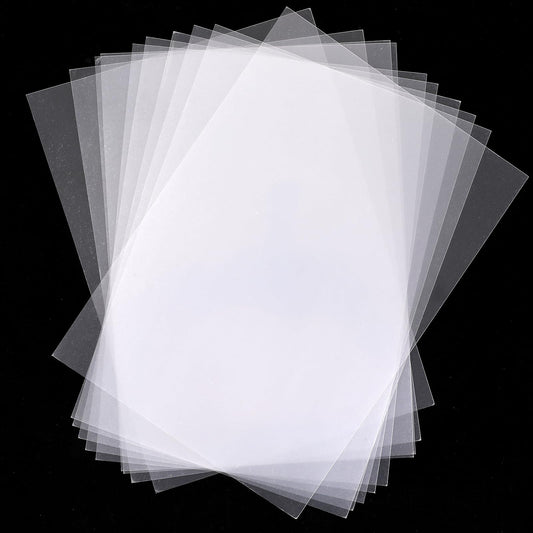 COMNICO PET Plastic Sheet, 10 Pcs Blank Mylar Stencil Sheets Flexible Transparent Lightweight Thin Clear Panels Sheets for DIY Craft Projects Picture Poster Frames Frames Arts Crafts