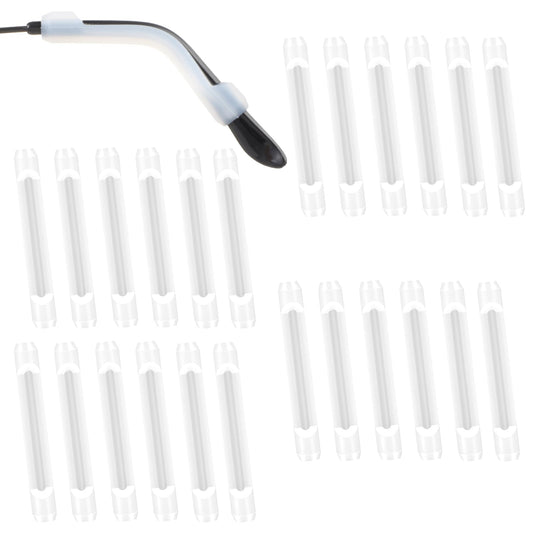 COMNICO Silicone Eyeglasses Temple Tips Sleeve Retainer, 10 Pairs Anti-Slip Elastic Comfort Glasses Retainers Glasses Grips for Eyeglasses Sunglasses Reading Glasses