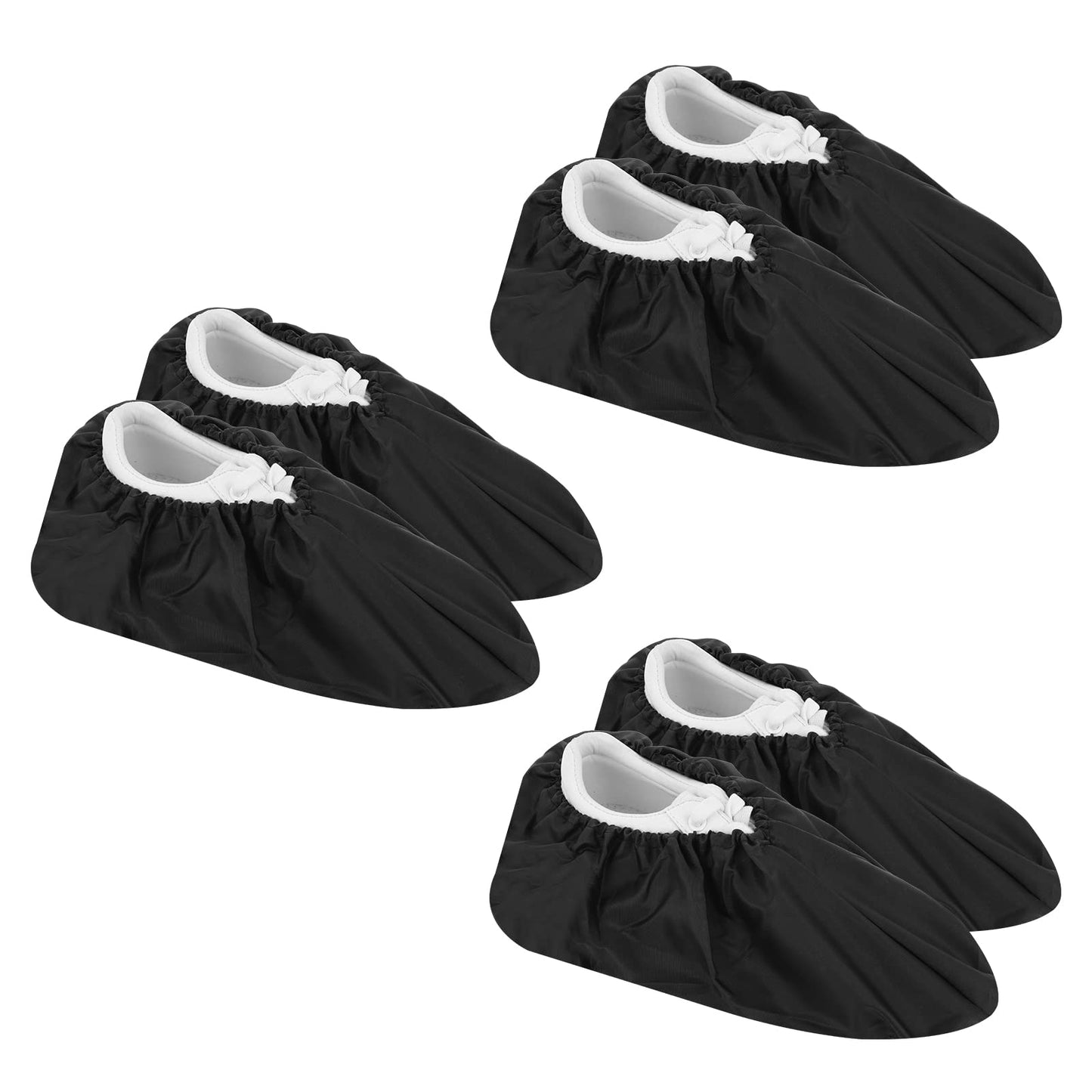Sibba 3 Pairs Waterproof Shoes Cover for Man Women Kid, Reusable Overshoes Slip Resistant Waterproof Boot Covers Non-Slip Washable Shoe Covers for Household Thickened Indoor Boot Covers