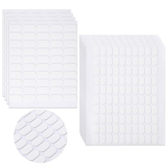 800 PCS Double-Sided Adhesive Dots High Strength Glue Point Stickers Crystal Clear Sticky Tack Putty Round Acrylic No Trace Waterproof Stickers for Craft DIY Balloon Party Decoration Envelope Photo