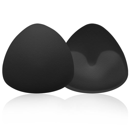 Sibba Bra Pads Inserts Chest Coverings Enhancers Tape Lingerie Lift Cup Invisible Sponge Boob Women Sticky Padding Black