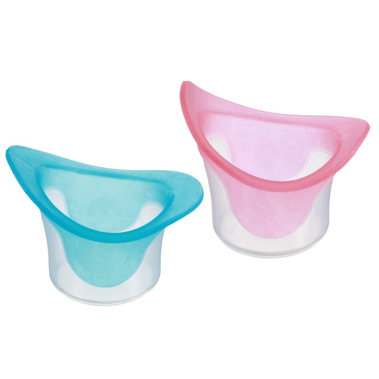 2pcs Eye Wash Cup 10ml Eye Wash Cleaner Kit Eyewashs Bath Kit Silicone Manual Eyes Cleansing Cup for Eyes Rinse Portable eyeCare Tool for Quick Effective Sooth Tired eyeRefresh Dust Makeup Irritant