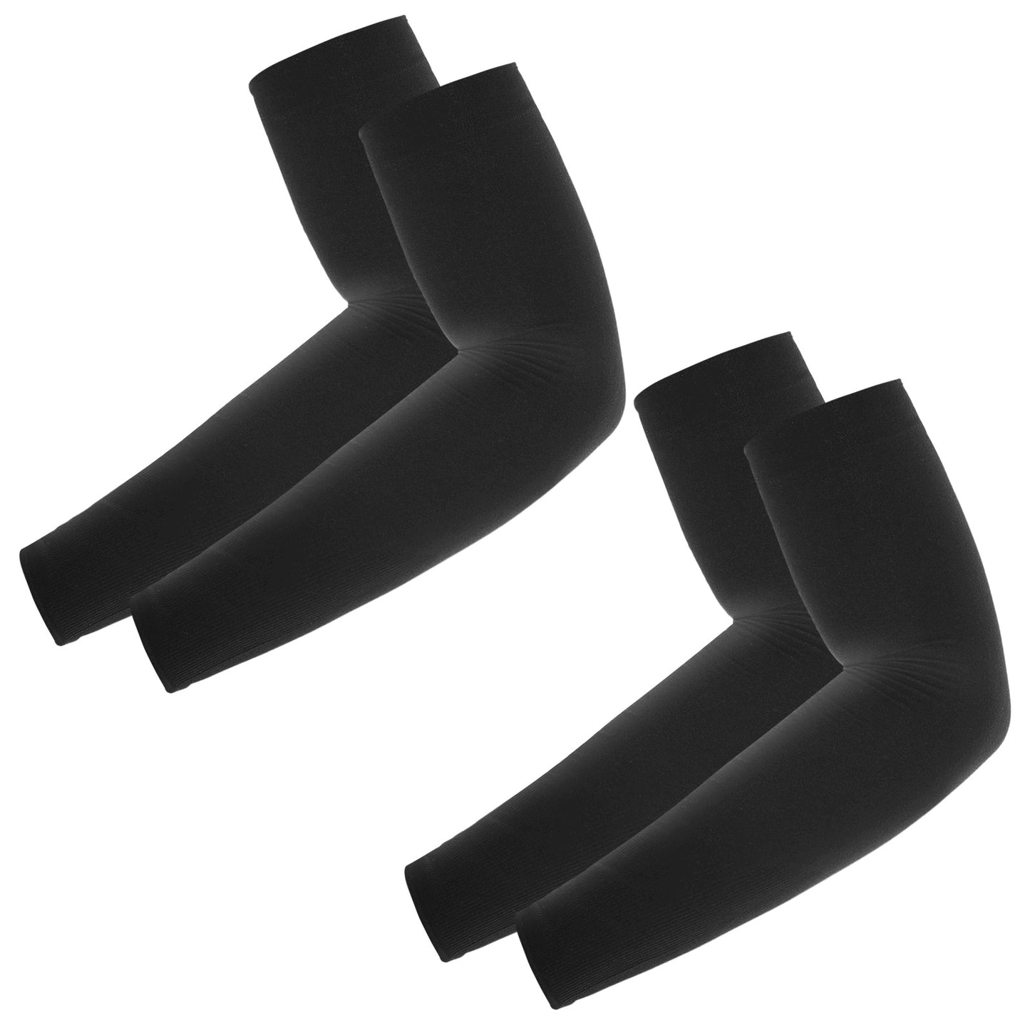 YUXIANLB 2 Pairs UV Sun Protection Arm Sleeves for Men and Women, Outdoor Sport Cooling Arm Compression Sleeves, Tatto Cover Up Sleeves for Men, Gardening Sleeve
