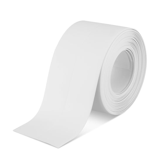 COMNICO Caulk Tape Waterproof Self Adhesive, 1 Roll of Caulk Strip for Bathroom Waterproof Countertop Sink Tub Toilet Shower Caulk Bathroom Kitchen Sink Accessories Sealing Tape(white)