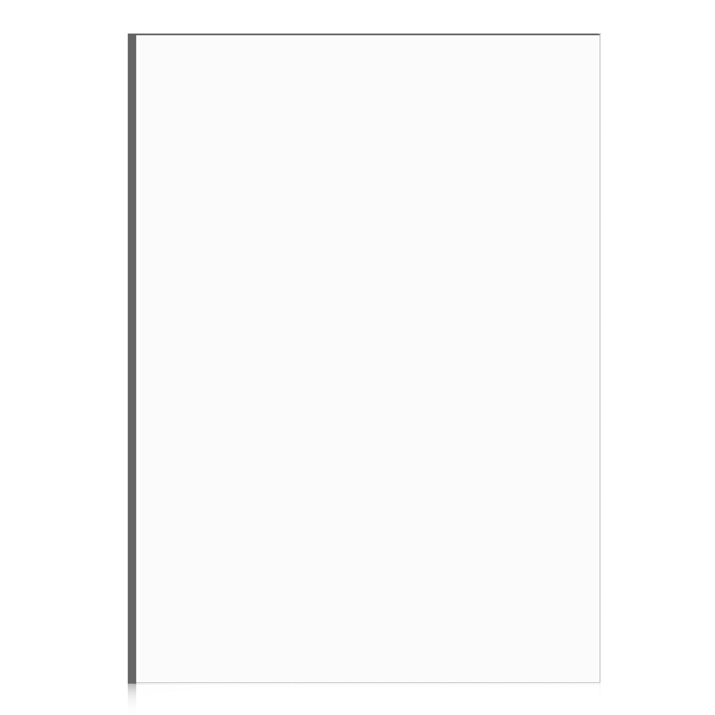 QFGasre Clear Acrylic Sheets (210mm x 297mm) Clear Acrylic Perspex Plastic Sheet 2mm Thick Transparent Perspex Sheet Cut to Size Plastic Panels Boards for Picture Frame Painting Displays DIY Crafts
