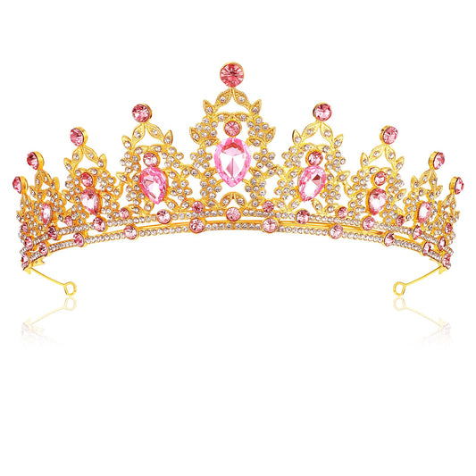 Sibba Crystal Crowns Glitter Headband Bride Rhinestone Tiaras Princess Head Band Beautiful Diamonds Hair Accessories Fit Women, Party, Take Photos, Decorations, Birthday