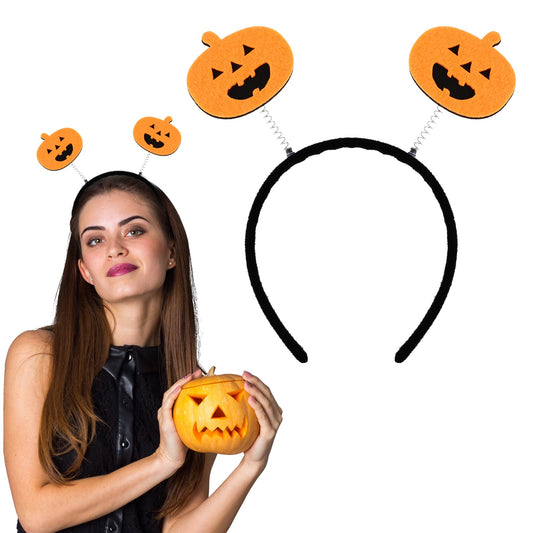 Sibba Halloween Pumpkin Hair Hoop Cosplay Headband - Pumpkin Hair Band - Hair Accessories for Halloween Decorations & Party Supplies
