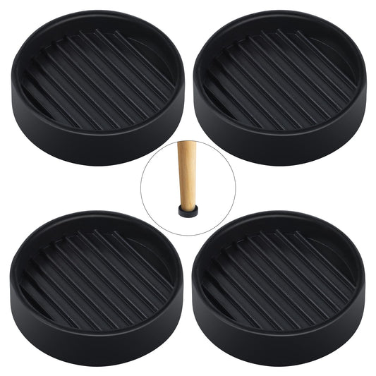 Chair Leg Caps Table Floor Protectors Foot Covers 4 PCS Rubber Furniture Feet Sliders Outdoor Round Glides Stopper Bottoms Grippers Replacement Camping Fixed Pads Board Deck Cups Cushion