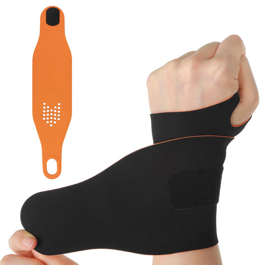 COMNICO Wrist Brace, Ultra-Thin Compression Strap Adjustable Wrist Wrap Elastic Sport Wrist Support for Women Men Sports Work Tendonitis Carpal Tunnel Arthritis