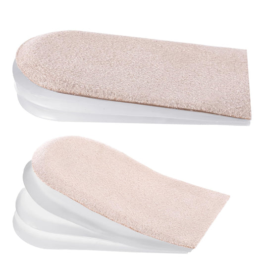 COMNICO Heel Lift Inserts for Women, 8Pcs Adjustable Orthopedic Heel Lift Height Increase Insoles Gel Shoe Heels Inserts for Leg Length Discrepancies Heel Pain Heel Spur Size L Women 9-13 Men 8-12