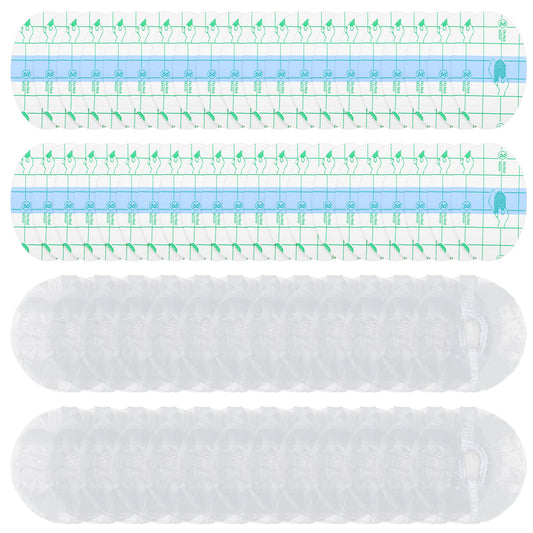 200 Pcs Baby Ear Covers Easy to Take Off Baby Shower Cap Ear Protection Water-Proof Ears Stickers Covers for Swimming Shower Surfing Snorkeling and Other Water Sports