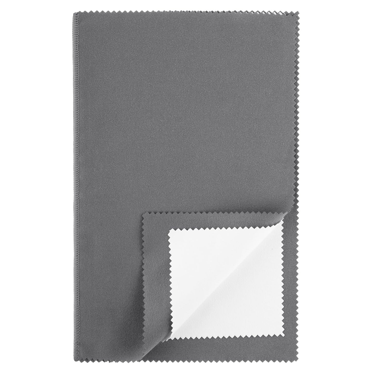 COMNICO Polishing Cloth Large Jewelry Cleaning Cloth Reusable Superfine Fiber Soft Jewelry Accessories for Gold Platinum Keeps Jewelry Shining