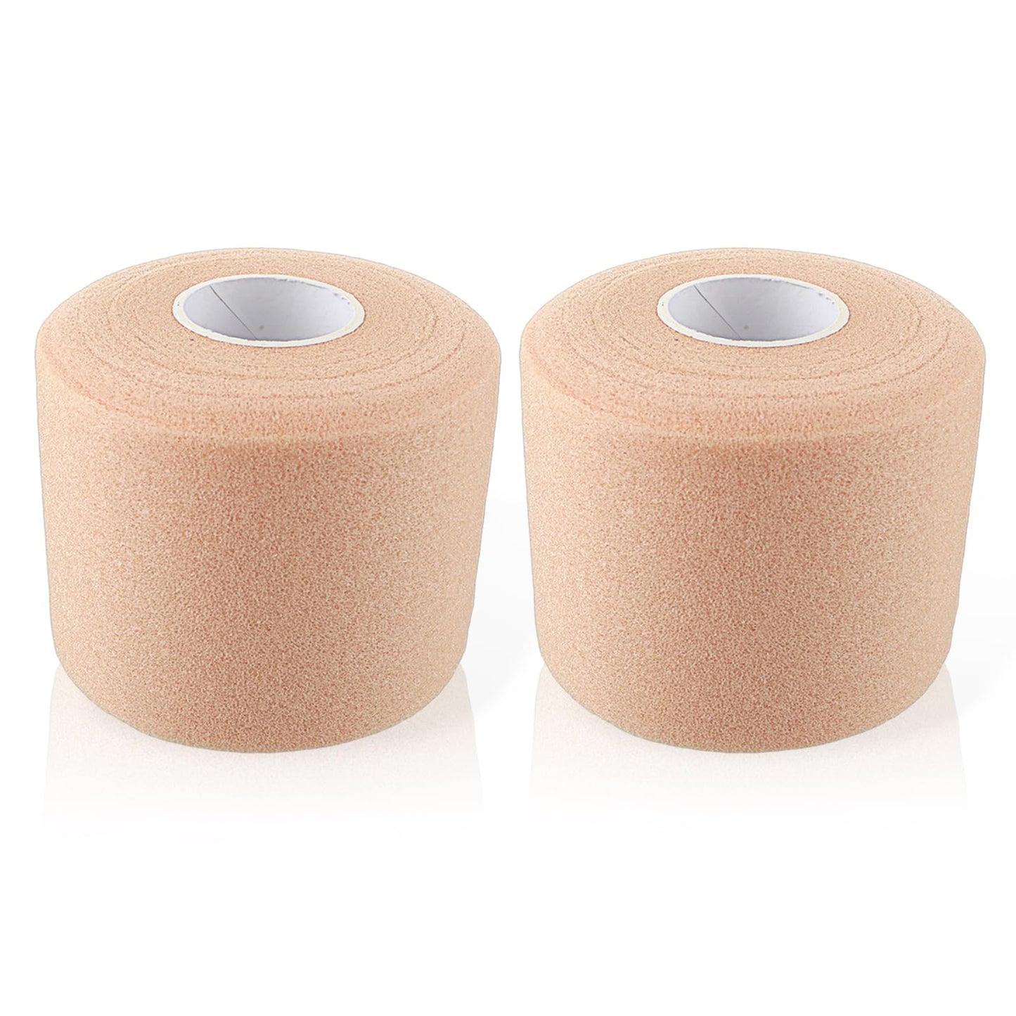 Athletic Tape 2 Packs Pre Wrap Soccer Football Wrist Sports Foam Bands Baseball Pre-Wrap Sport Therapy Training Elbows Knees Ankles Bandage Braces Splints Supports