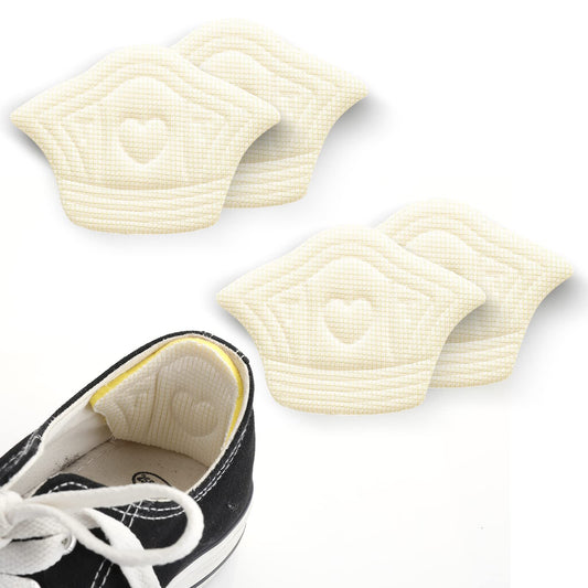Sibba Foot Grips Pads Loose Shoe Liners Inserts Metatarsal High Heel Insoles Ball of Cushions Pain Relief Pad Toe Support Protectors for Women Mens (2 Pairs)
