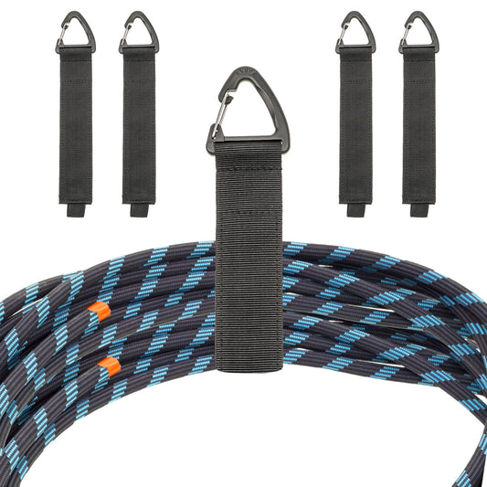 COMNICO Extension Cord Hanger, 4 Pcs Extension Cord Organizer Cable Ties Strap Heavy Duty Hanger Organizer Triangle Buckle for Cables Rope Hose Tools