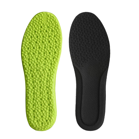 Sibba Memory Foam Insoles Arch Support Comfort Replacement Shoe Inserts Non Slip Shoes Pads Breathable Sole Protectors Shock Absorbing Little Sports Insole Fit Sneakers (Black)(Small Size(25-29))