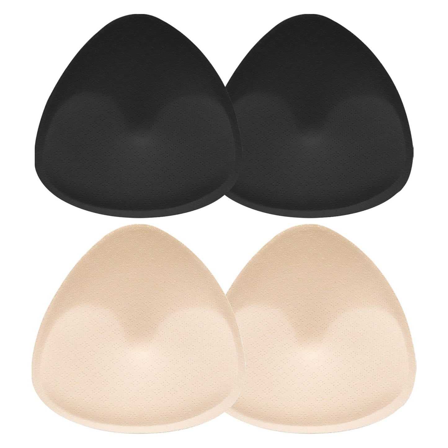 Sibba Bra Pads Inserts 2 Pairs Enhancers Tape Lingerie Lift Cup Invisible Chest Coverings Sponge Boob Sticky
