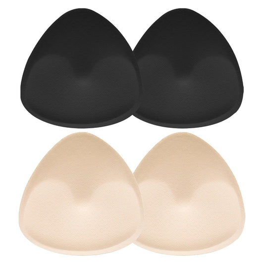 Sibba Bra Pads Inserts 2 Pairs Enhancers Tape Lingerie Lift Cup Invisible Chest Coverings Sponge Boob Sticky