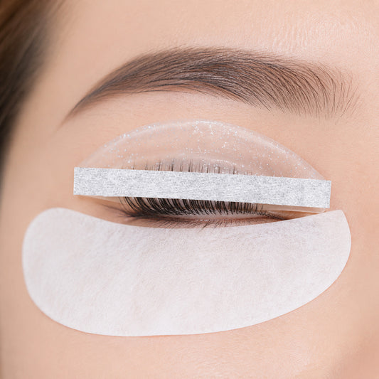 1000 Pcs Lash Lift Paper Strips with 2 Pcs Lash Lift Shields Reusable Korean Lashes Perm Paper Eyelash Lifting Lashes Ribbon Silicone Pads from Popping Out for Eyelash Supplies