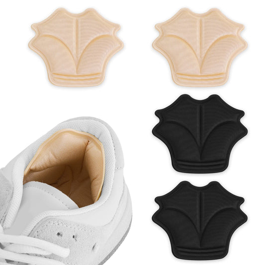 Sibba Shoe Inserts High Heel Pads Protectors Insoles Non Slip Cushion Grips Blisters Pain Relief Sole Sneakers Filler Bottom Back Repair Stickers Loose Foot for Women Men (2 Pairs)