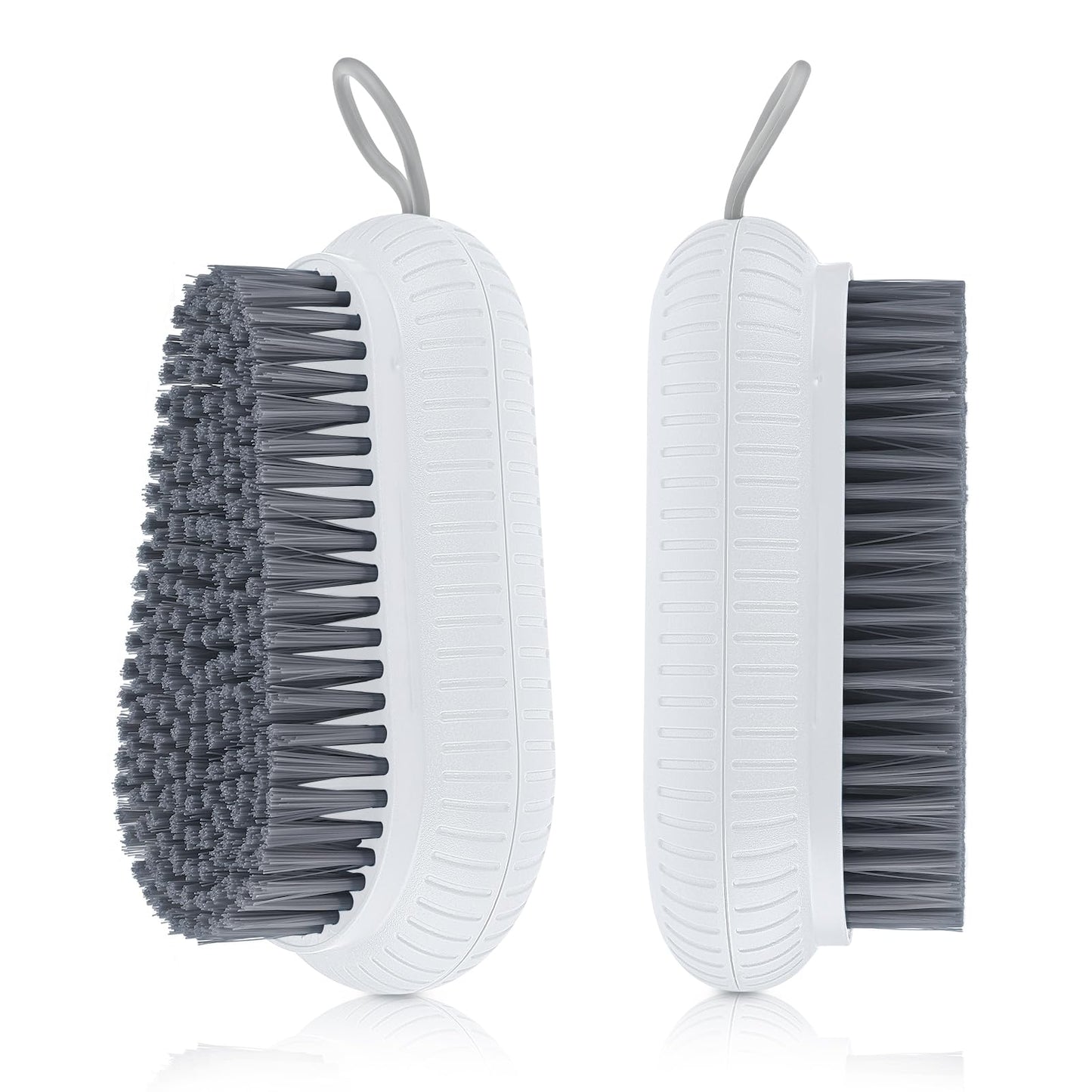 Sibba Scrub Brush, Soft Laundry Brush, Clothes Shoes Cleaning Brush, Easy to Grip Household Cleaning Brushes Tool for Bathtubs with Countertops