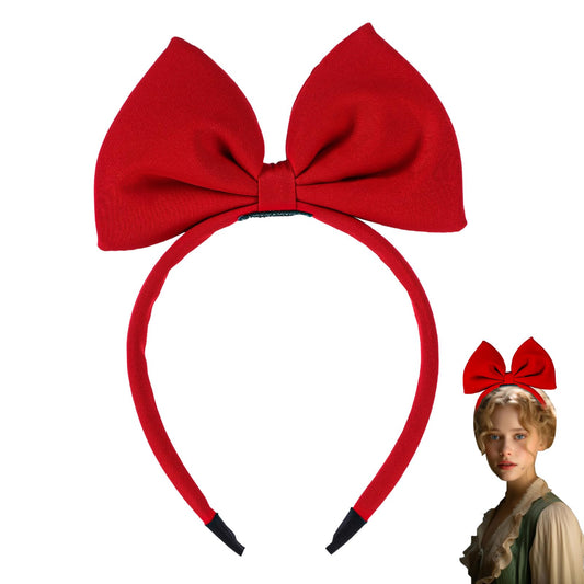 Sibba Bows Headband Halloween Christmas Party Hair Accessorys Sequins Ears Hairband Plastic Headpiece Wide Headwear Festival Headdress School Stage Performance Masquerade Costume Fascinator (7.99)