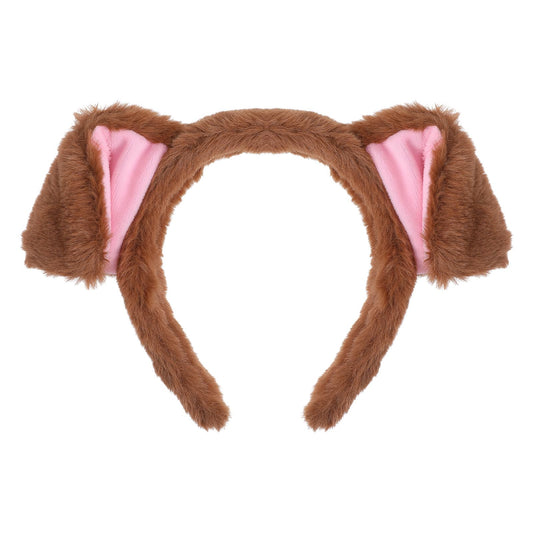 Sibba Dog Ears Headband Party Favors Decorations 1 PC Plush Hairband Costume Family Halloween Costumes Hats Supplies Themed Cosplay Birthday Accessories Hair Clothes Dress Up Headwear Women