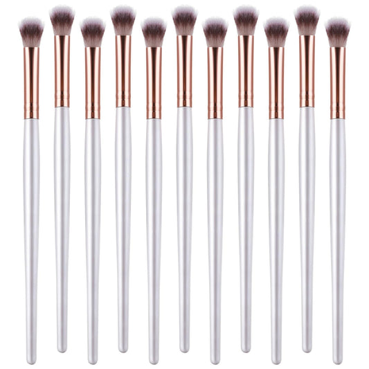 Sibba 10 PCS Lash Brush Cleansing Shampoo Eyelash Extensions Wash Lashes Bath Supplies Soap Cleanser Spoolies Roll Eye Mascara Wands Tube Curved Stick Set Face Makeup Applicators Kits Beauty Salons