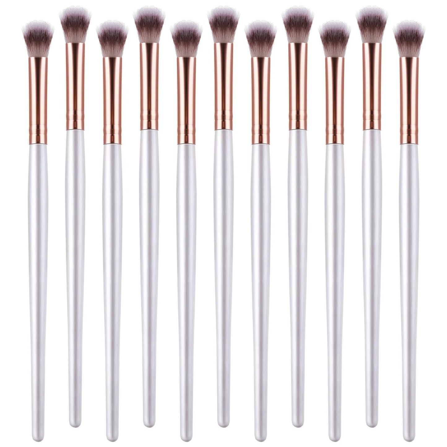 Sibba 10 PCS Lash Brush Cleansing Shampoo Eyelash Extensions Wash Lashes Bath Supplies Soap Cleanser Spoolies Roll Eye Mascara Wands Tube Curved Stick Set Face Makeup Applicators Kits Beauty Salons