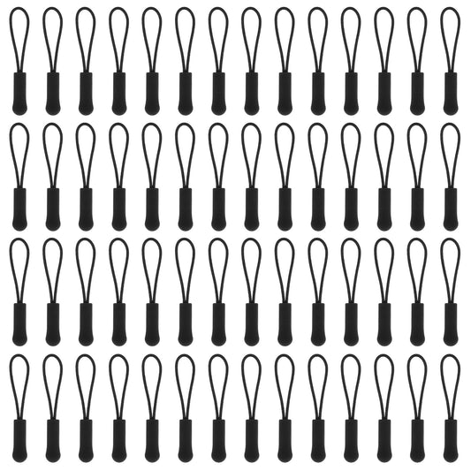 COMNICO 56pcs Zipper Pulls 28 Colors Nylon Cord Zipper Tab Tags Zipper Pull Replacement Extension Fixer for Luggage Backpacks Handbags Purses Jackets